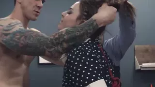 Throat fucked anal teen