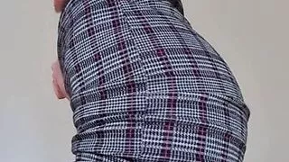 Foot fetish. Showing beautiful legs in nylon