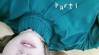 Japanese crossdresser masturbates with short hair, Part 1