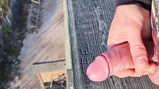 Felixproducer cumming into the wild