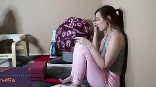 Hip openers and toe work