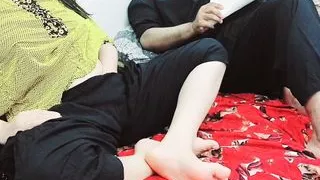 Indian Teen Masturbating Secretly Next To Stepfather