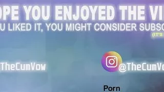 THICK CUMSHOT & THICK COCK - Twink Masturbation