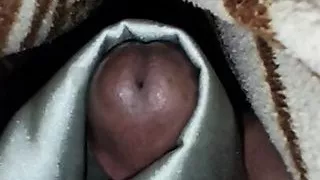 Handjob with green satin silky salwar of neighbour (28)