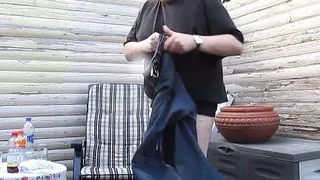 Exhibitionist Holger