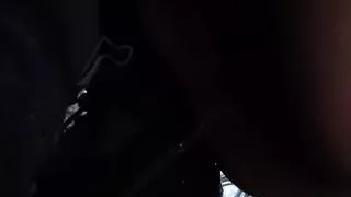 Pissing in public behind some bushes