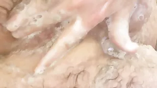 Showering & virgin ass