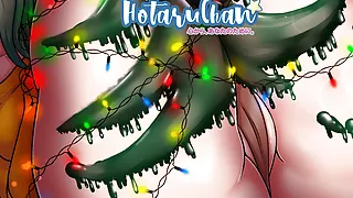 I have prepared my huge ass for you at Christmas - Hentai By HotaruChanART