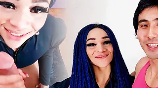 Papai, a Lua e aluna bem empenhada nos exercicios diarios