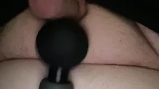 Horny 18+  using strong vibrator