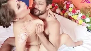 Indian beautiful hot wife fucked hard for the first time