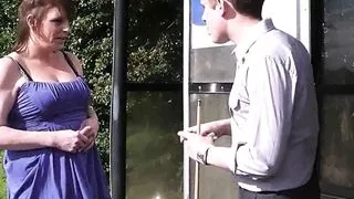 Guy licks her fuck-holes before sex