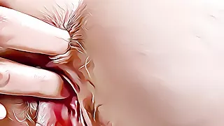 Granny Hd Close-up, 55 Years Old, Ass And Pussy, Cum Swallowing