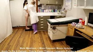 Become Doctor Tampa & Examine Alexandria Wu With Nurse Stacy Shepard During Humiliating Gyno Exam Required 4 New Student