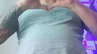 Exhibitionist Xanvaskas Playing Hot With Buttplug 2