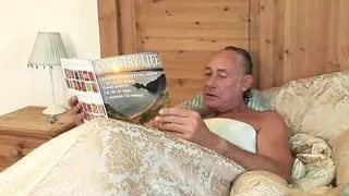 Kirstyn Halborg dedicates her huge ass to Ben's old cock