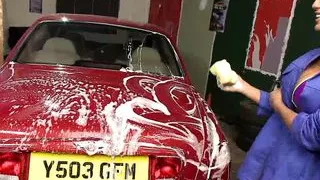 Charlie Monaco and Caprice Jane please each other with toys