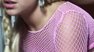 Two blondes Savannah and Francesca have a threesome fuck