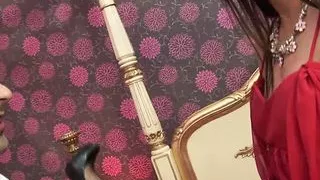 Claudia Rossi and Paige Ashley swap Tony's cock