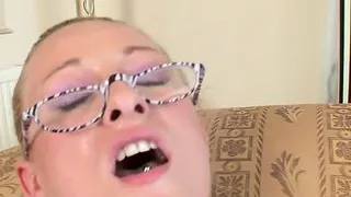 Hot sex with this cute blond Babe