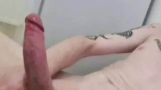 Wanking my cock - very horny at Night