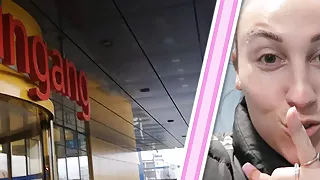 PUBLIC masturbation in the furniture store! OMG, I hope no one notices!!!