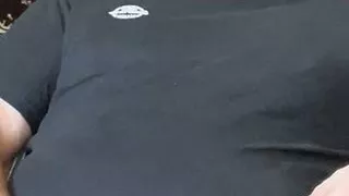 Huge cumshot sprayed all over after intense edging