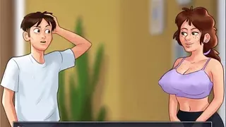 Summertime Saga: Visiting The Neighbor-Ep 80