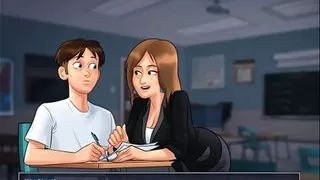 Summertime Saga: French MILF Professor Wants To Fuck Her Student-Ep 84