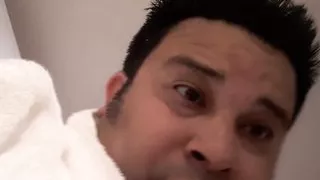 Just got out the jacuzzi now twirling my cock babe