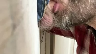 Sucking off Excited Guy at Glory Hole - FULL VIDEO