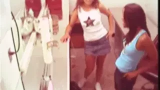 Lesbian friend with sexy body licking tits and pussy