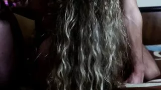 GIRLFRIEND gets DEEPTHROAT in a THREESOME and takes a HUGE CREAMPIE while her CUCKOLD hubby watch!