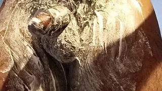 Doing shaving getting horny part-1