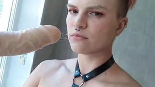 Redhead whore fucks herself with a dildo. Sosweetyfuck