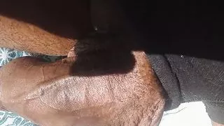 having fun in the sun - me and my dick