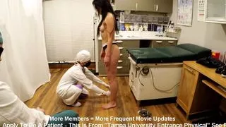 Blaire Celeste's Humiliating Gyno Exam Required For New Tampa University Students By Doctor Tampa & Nurse Stacy Shepard!