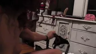 Lesbian Babysitter - Daisy Ducati gets a hot Toys