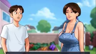 Summertime Saga: MILF Milks Her Tits And Sells The Milk In The Town - Ep107