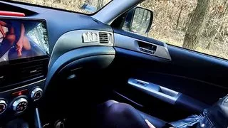 Baby loves to suck outside