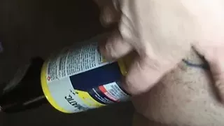 Whore takes it in her gaping pussy