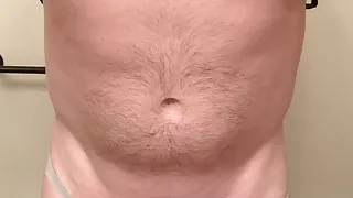 Cum in stepdaughter's thong and bra