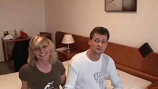 Couple from eastern Germany is doing a casting fuck