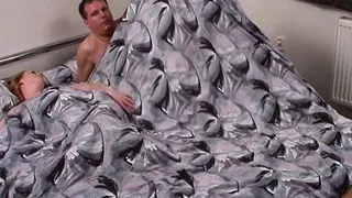 Chubby redhead teen gets a hard doggy fuck - German retro