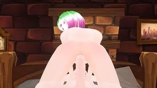 Hishi Mochi Rides Big Cock And Takes It All In One Go