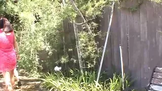 MILF Mature Lesbian Sex Scene with sexy 21yo redhead woman