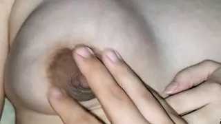 Stepsister gets creampie after watching porn