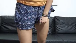 Flexible brunette Latina seduces her roommate for an amazing video!