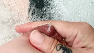 Milking my squirting Nipple