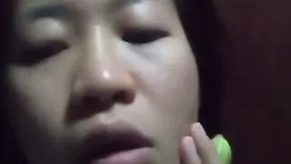 Asian home alone solo play at home 28